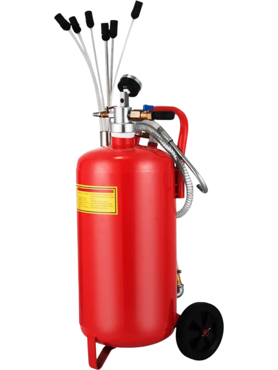 VEVOR 5 Gallon Portable Air Pneumatic Waste Oil Garage Extractor Drain Tank