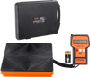 VEVOR Refrigerant Scale 220 LBS HAVC Charging Recovery Freon Scale, with Wired Remote Control, 5g High Precision Electronic Digital Recovery Weight Scale with Case and Dry Battery