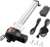 VEVOR Linear Actuator Kit, 13 Inch High Speed 0.55"/s Linear Motion Actuator 24V, 220lbs/1000N Linear Actuator for TV/Table/Sofa Lifting, IP44 Protection - Adapter Power Supply Included