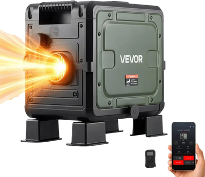 Vevor Diesel Heater Bluetooth App Control Portable Outdoor Camping 12-24V New
