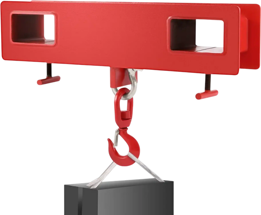 Titan Forklift Lifting Hoist Swivel Hook Mobile Crane 4400 lb. capacity lift