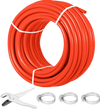 VEVOR Oxygen Barrier 1/2 Inch 300 Feet Tube Coil EVOH PEX-B Pipe, for Residential Commercial Radiant Floor Heating, Red