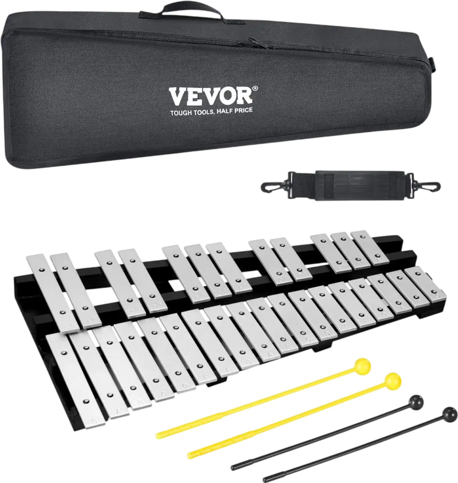 Vevor Glockenspiel 30-Note Xylophone Bell Kit New