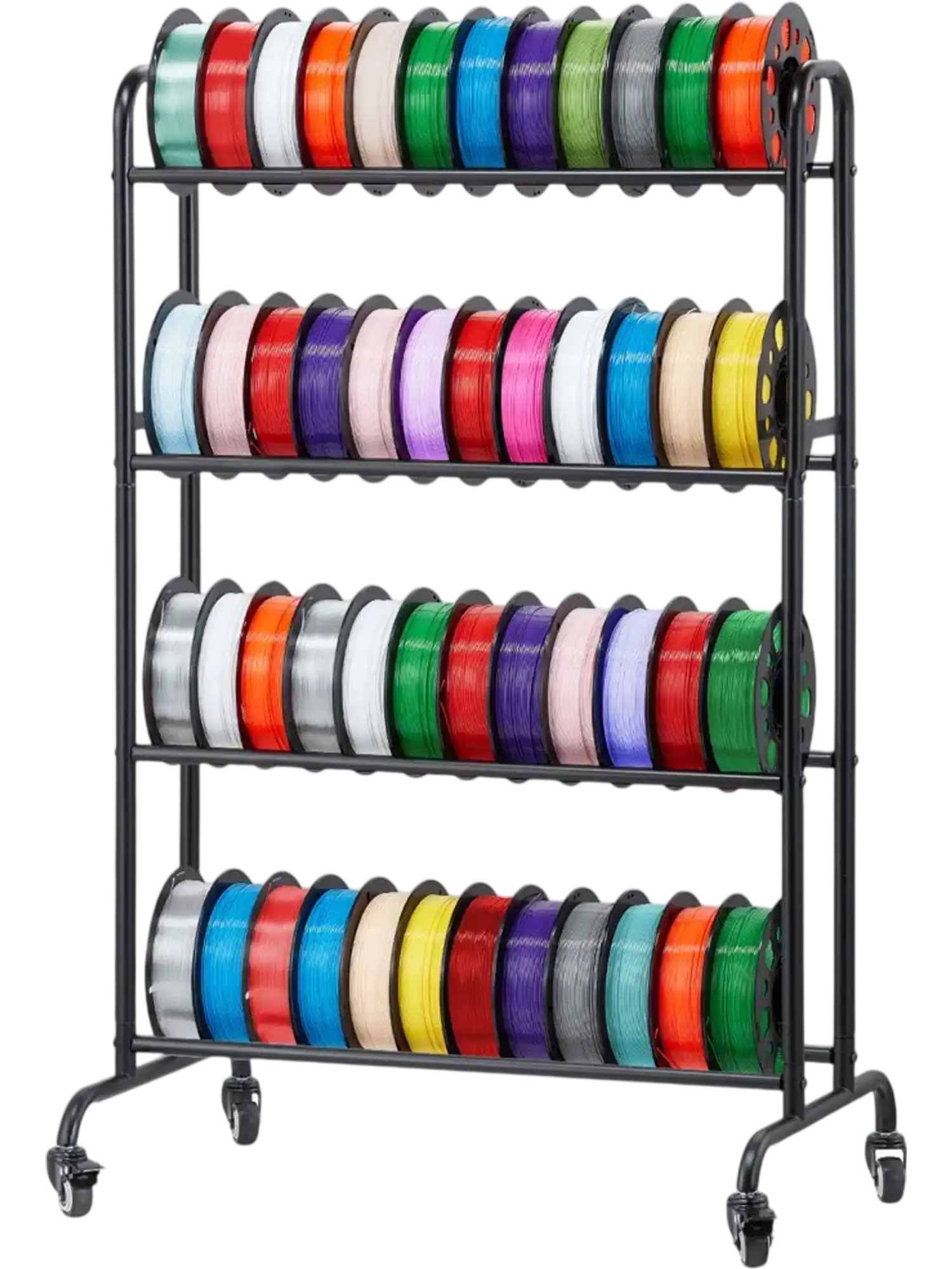 Vevor 3D Printer Filament Storage Rack 3-Tier Heavy Duty Mobile Shelf New