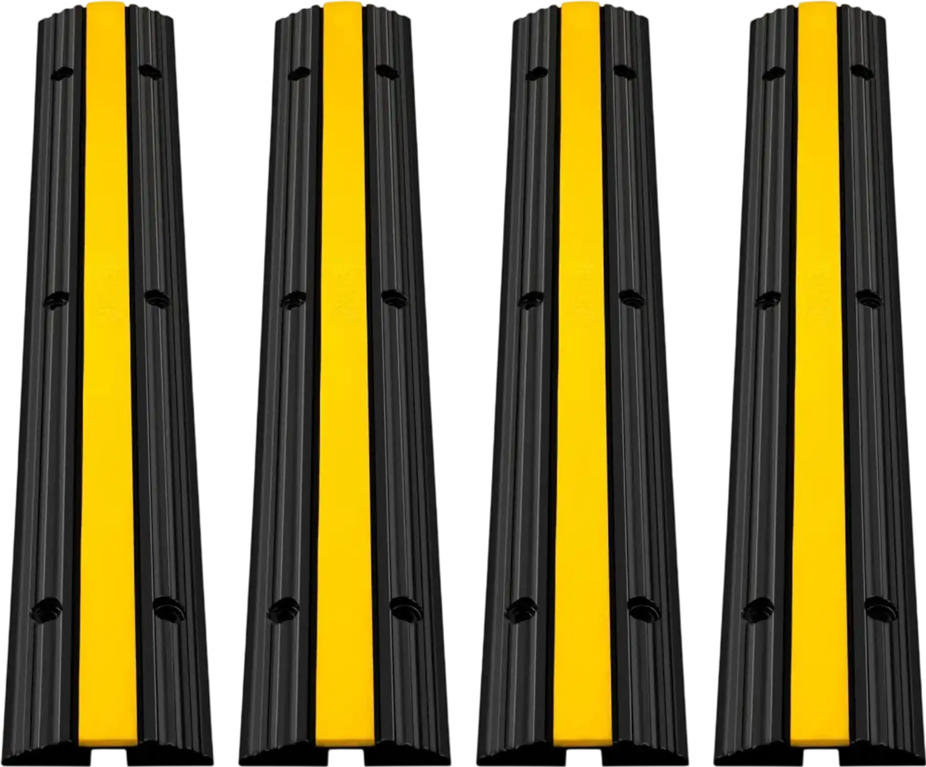 Vevor Cable Protector Ramp 4 Pack 1-Channel Heavy Duty 40