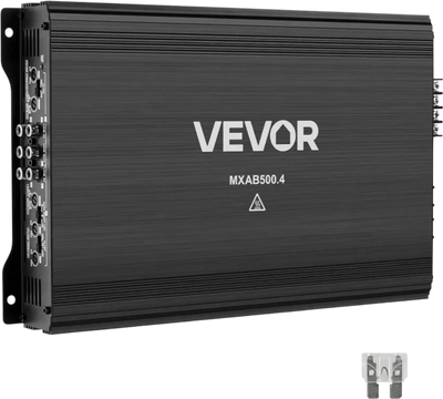 Vevor 4-Channel Amplifier Class A/B Car Audio Full-Range Amp New