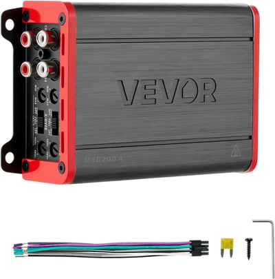 Vevor 4-Channel Amplifier Class D Car Audio Amp New