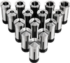 VEVOR 5C Collet Set 1/8"-1" 15 Piece Precision 5C Round Collet Chuck Set, for Milling Machine Drill Presses, 0.0008" TIR High Concentricity, Lathe Chuck Tool with Storage Case, Hardened & Ground