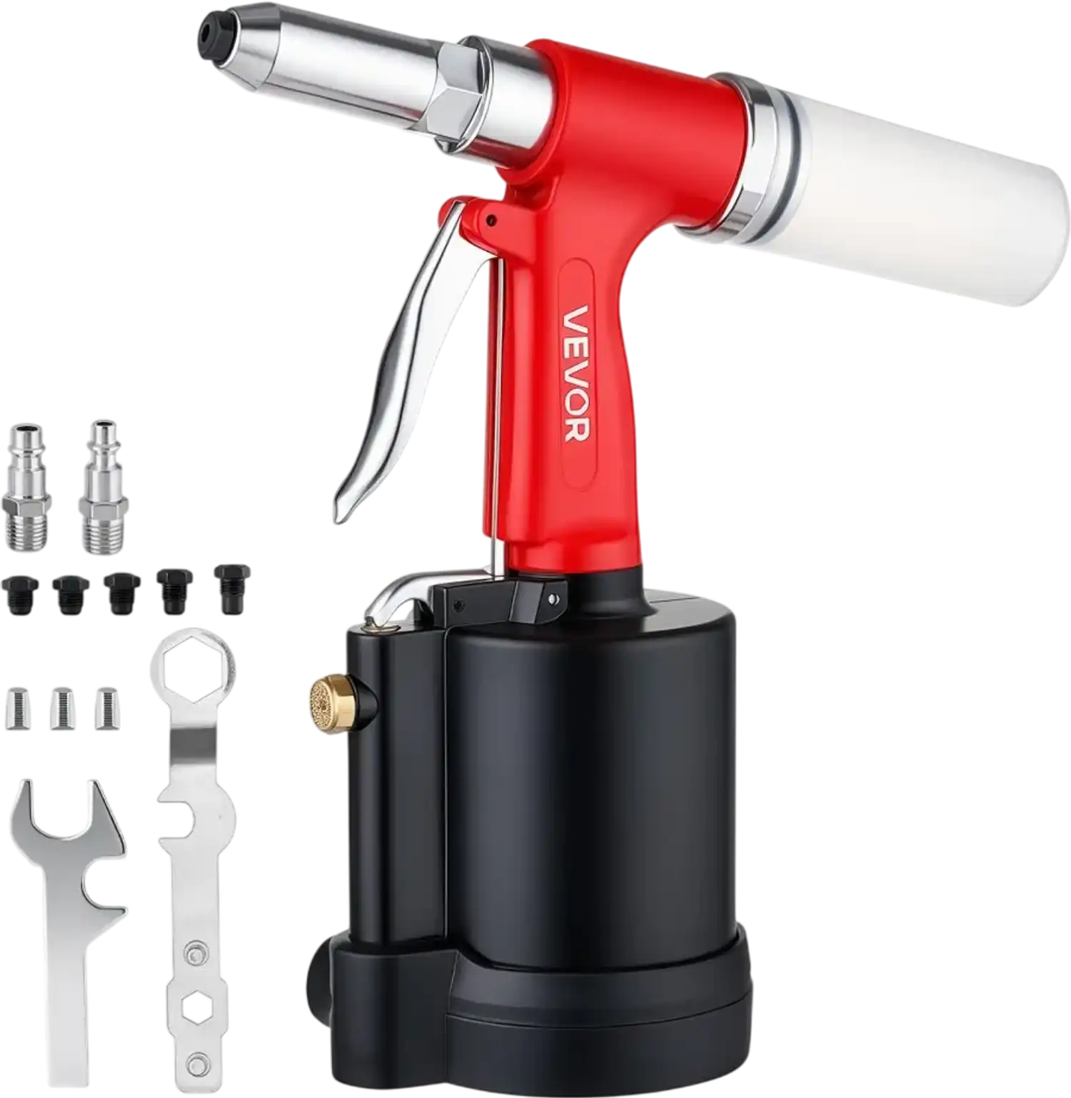 Vevor Pneumatic Rivet Gun Kit Air Pop Riveter Tool New