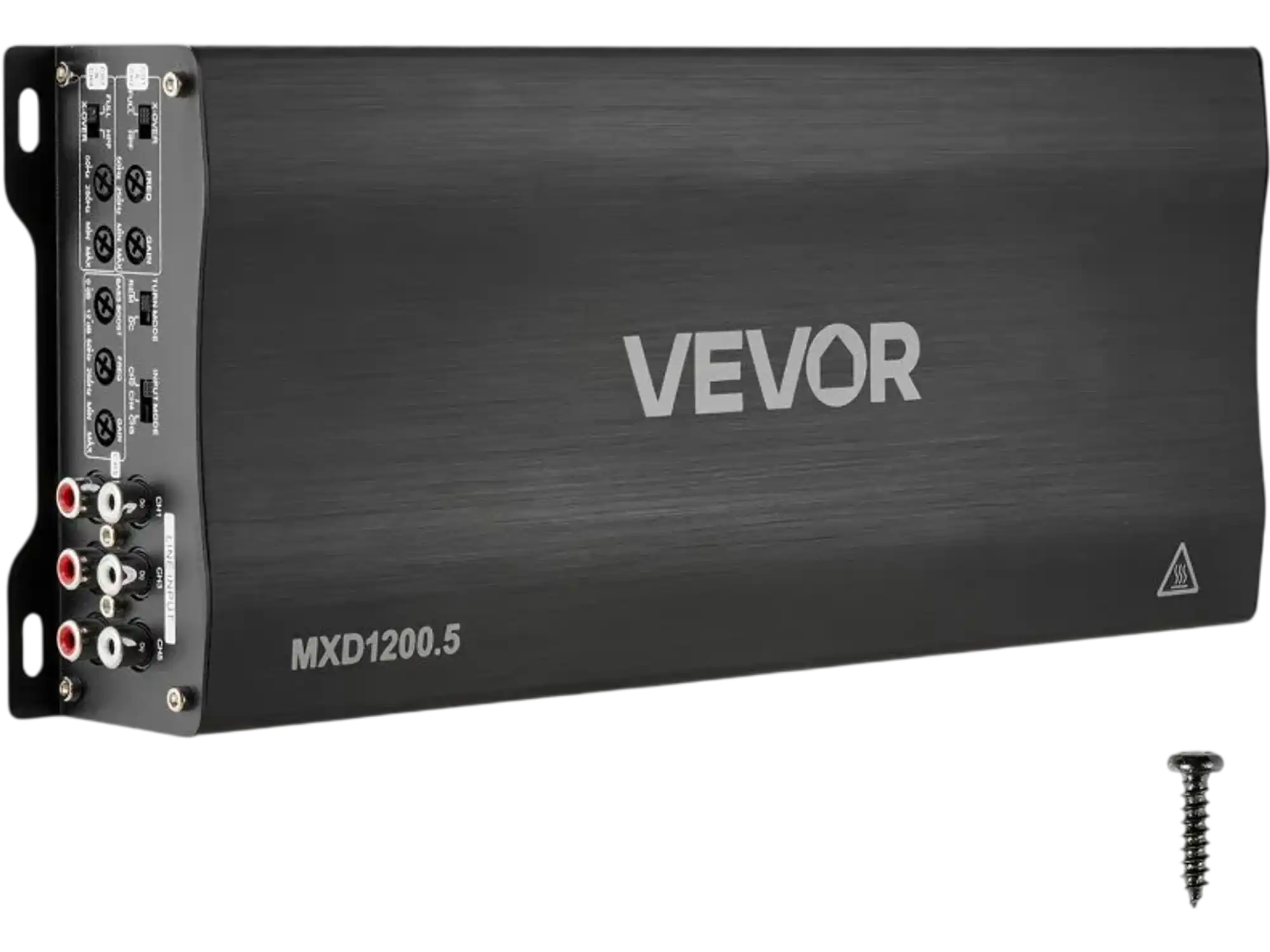 Vevor Car Audio Amplifier 5-Channel Bridgeable Class D Stereo Amp New