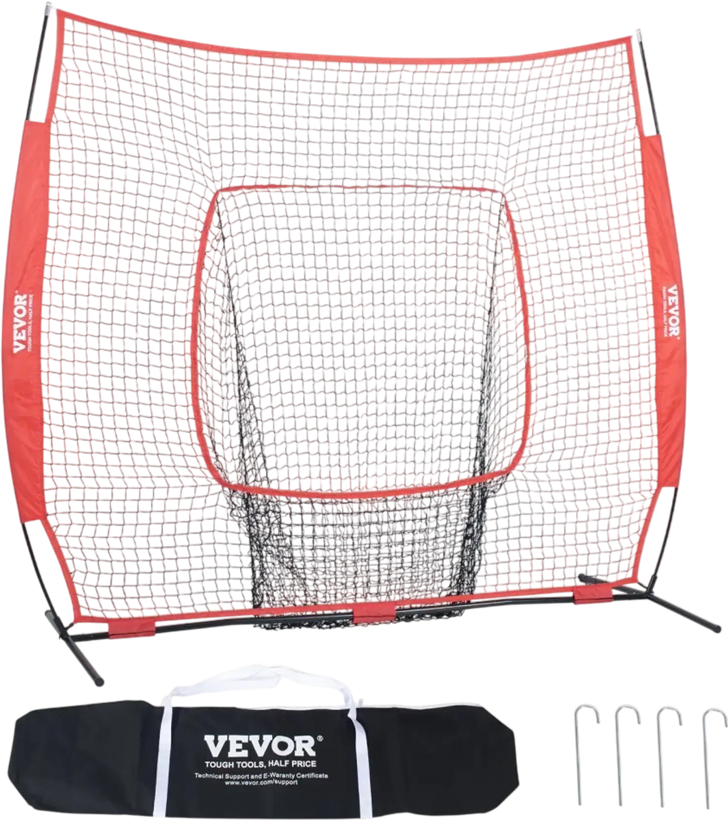 Vevor Baseball Practice Net 7' x 7