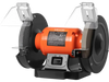 VEVOR Bench Grinder, 8-inch Single Speed Bench Grinder, 3450RPM High-Speed Table Grinders with 550W 4.5A Induction Motor, 36/60-Grit Grinding Wheel & Adjustable Eye Shield for Fast Sharpening Grinding