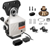 VEVOR X-Axis Power Feed for Milling Machine, 450 in-lb Torque, 0-200RPM Adjustable Rotate Speed 120V Power Table Feed Mill Feeder, for Bridgeport Some Knee Type Mills with a 5/8