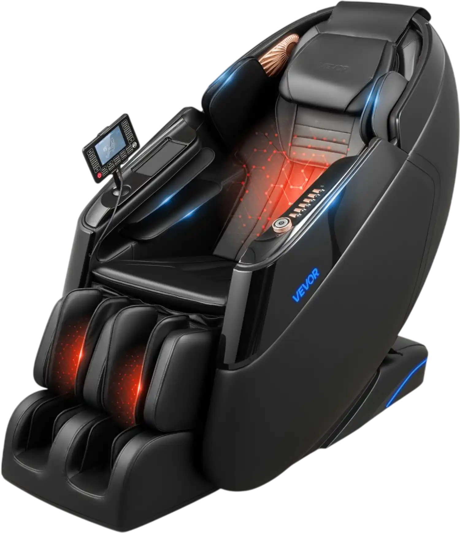 Vevor Massage Chair 4D Zero-Gravity Full Body Recliner with Extendable Footrest New