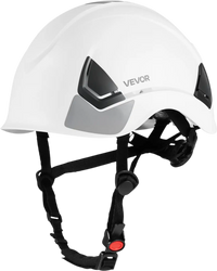 VEVOR Industrial Safety Helmet, ANSI/ISEA Z89.1 Approved ABS Safety Hard Hat with 6-Point Ratchet Suspension, Adjustable Vented Hardhat for Men Women Adults, for Outdoor Indoor Construction Workwear