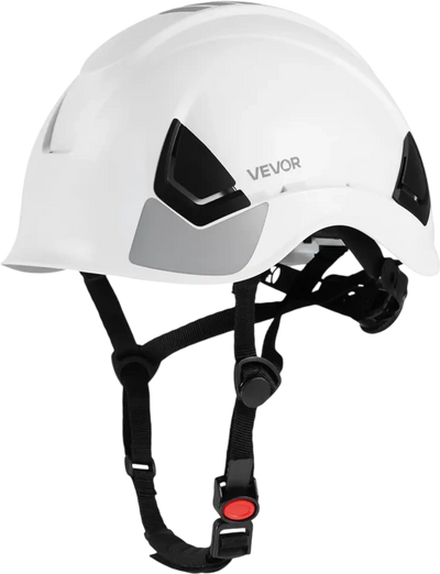 VEVOR Construction Safety Helmet, ANSI/ISEA Z89.1 Approved ABS Safety Hard Hat with 6-Point Ratchet Suspension, Adjustable Vented Hardhat for Men Women Adults, for Outdoor Indoor Industrial Workwear