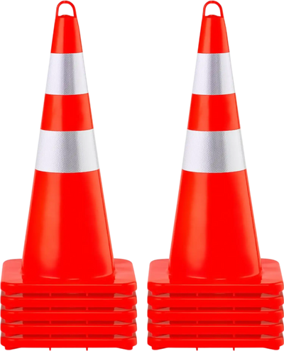 Vevor Traffic Cones 10-Piece 28