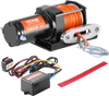VEVOR Electric Winch, 3500 lb Line Pull Capacity, 12V DC ATV/UTV Winch with Φ3/16 in x 39 ft 12 Strands Synthetic Rope Aluminum Fairlead Wired Remote Control, IP55 Waterproof for Towing UTV ATV Boat