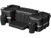 VEVOR ATV Rear Storage Bag, 54L ATV Rear Cargo Bag with 16L Cooler Insulated Bag, 600D Oxford Cloth Storage Rear Rack Seat Bag Fit Most ATVs with Rear Rack, Compatible with ATV, UTV, Can-Am Vehicles