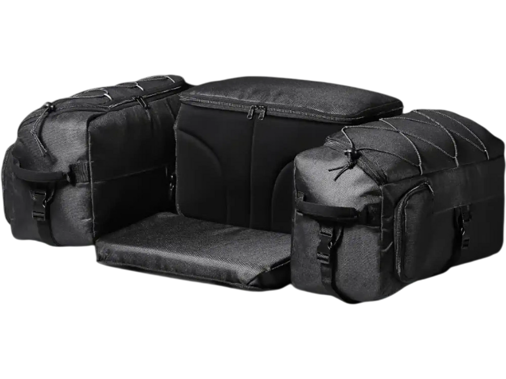 VEVOR ATV Rear Storage Bag, 74L ATV Rear Cargo Bag with Cooler Insulated Bag, 600D Oxford Cloth Storage Rear Rack Seat Bag Fit Most ATVs with Rear Rack, Compatible with ATV, UTV, Can-Am Vehicles