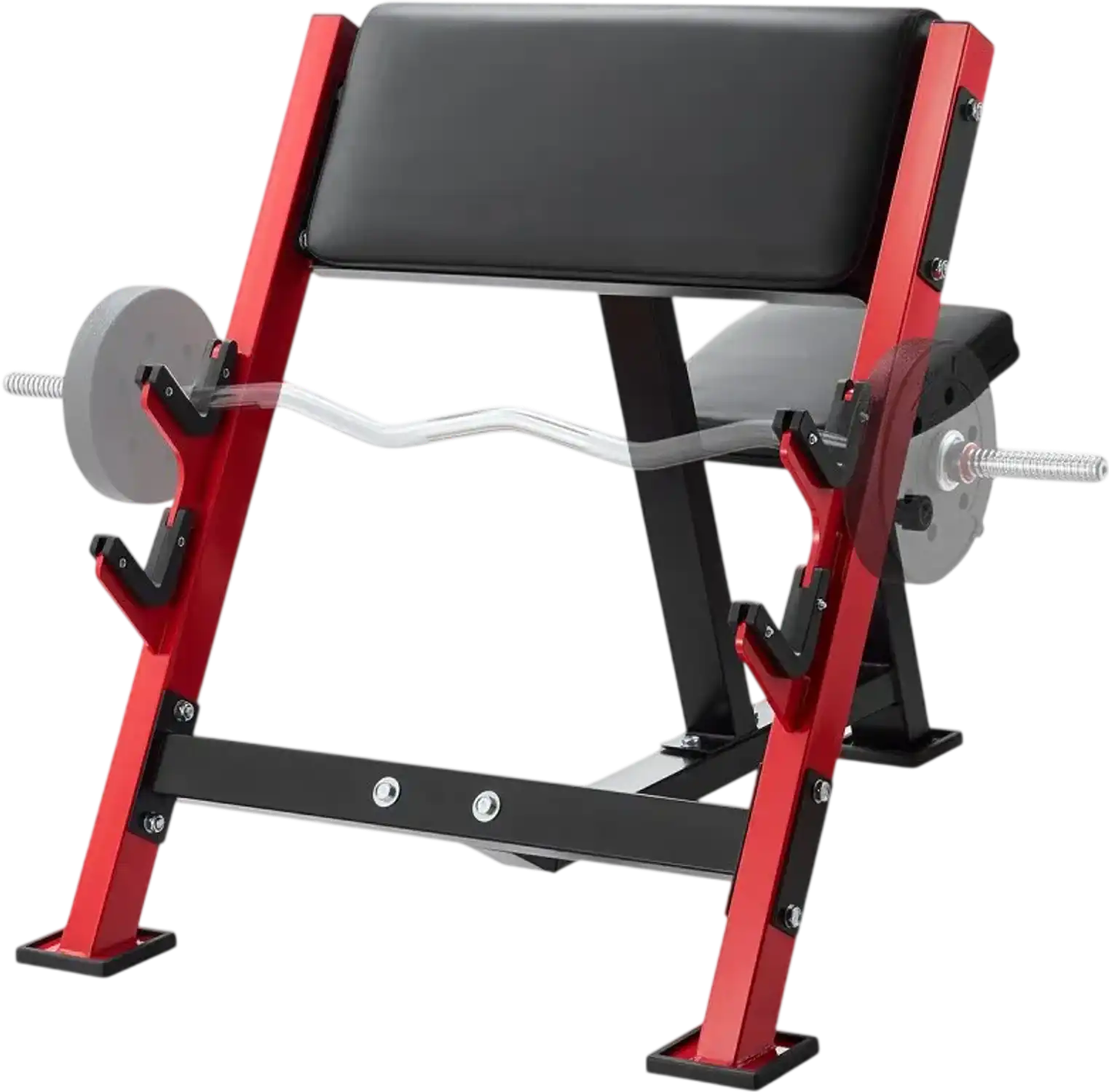 Vevor Preacher Curl Bench Adjustable Home Gym Bicep Station New