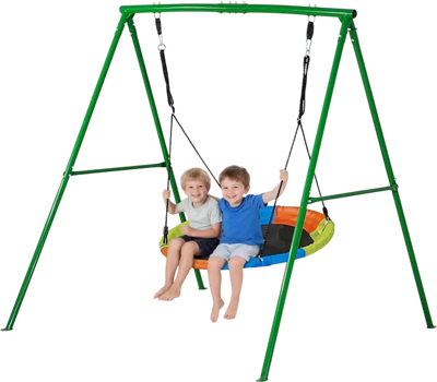 Vevor Swing Set Backyard A-Frame Saucer Swing 40