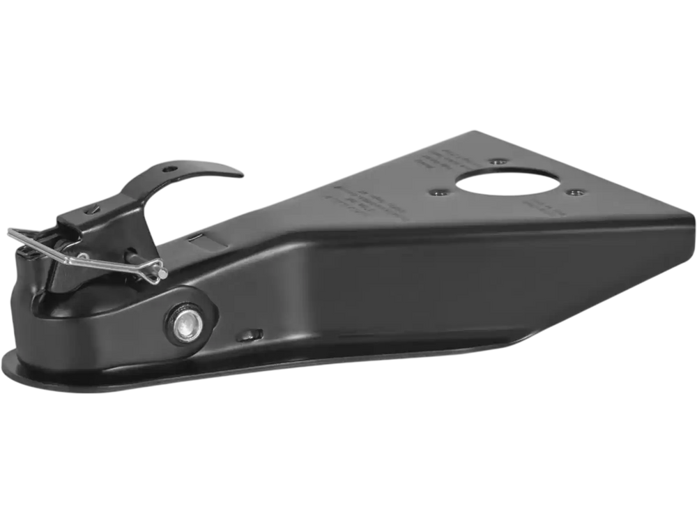 VEVOR A-Frame Trailer Coupler, Fits 2-Inch Hitch Ball Size, 8000 lbs Towing Capacity, Heavy Duty Steel Coupler, Ideal for Towing Station Wagons, Pickup Trucks, SUVs, Campers, Black Coating Surface
