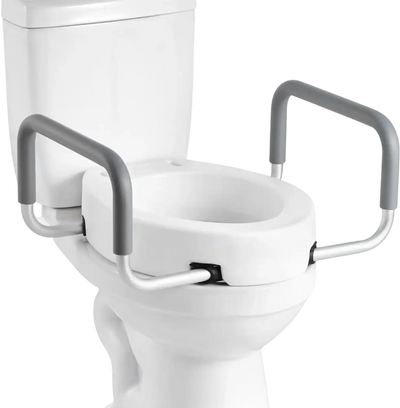Vevor Raised Toilet Seat Riser with Arms 3.5