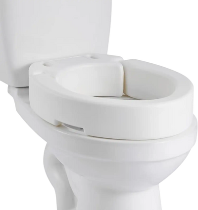 Vevor Toilet Seat Riser Raised Toilet Seat for Elongated Bowls 3.5