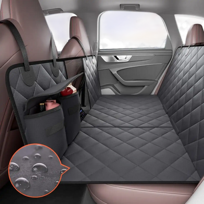 VEVOR Back Seat Extender for Dogs,Dog Hammock for Car Back seat,Waterproof Hard Bottom Dog Car Seat Cover for Back Seat 54