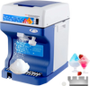 VEVOR 110V Electric Shaved Ice Machine 250W Snow Cone Maker Tabletop with Adjustable Ice Texture, Ice Shaving Machine 265LBs/hr for Home and Commerical Use