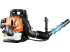VEVOR Backpack Leaf Blower, 43CC 2-Stroke Engine Gas Powered Leaf Blower with 1.38L Fuel Tank, 447 CFM Air Volume, 150 MPH Air Speed, Ideal for Lawn Care, Leaves Cleaning, Yard Debris & Snow Removal