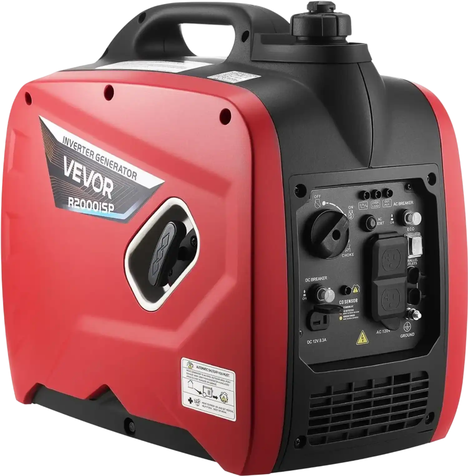 Vevor Inverter Generator Quiet 2900W Peak Watt Portable Gas Powered New