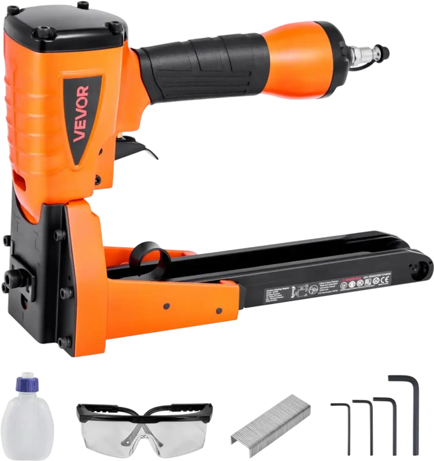 Vevor Carton Closing Stapler Pneumatic 13-Gauge 1-3/8
