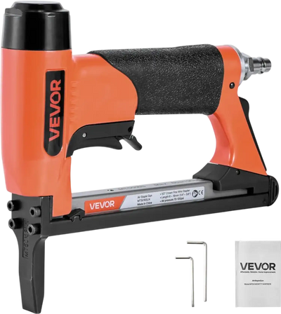 Vevor Pneumatic Staple Gun 20-Gauge Long-Nose Upholstery Stapler New