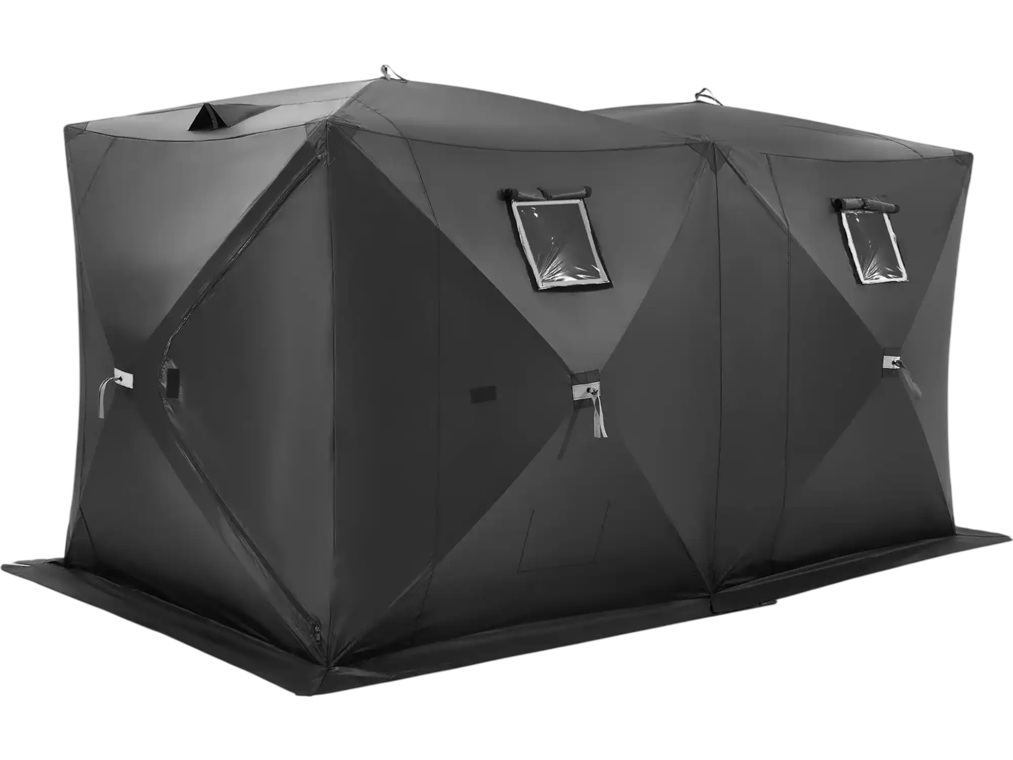 Vevor Portable Ice Shelter 6-8 Person Pop-Up Fishing Tent New