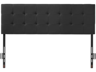 Vevor Headboard Queen Size Adjustable Diamond Tufted Black New