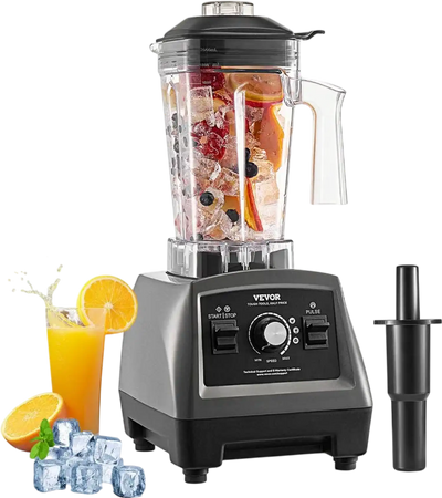 Vevor Blender 61 oz 1400W Professional Smoothie Food Processing Blender New