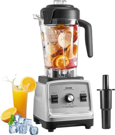 VEVOR Blender for Smoothies, 85 oz 1400W, Professional Blender with Powerful Motor, Multi-Functional Food Processing Blender for Smoothie/Milkshake/Juice, Fits for Kitchen