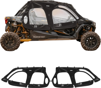 Vevor Cab Enclosure Upper Doors Compatible with Polaris RZR XP4 1000/Turbo 2014-2023 New