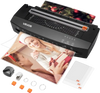 VEVOR Laminator Machine, Cold and Hot Lamination for Max A3 Paper Size, 1 min Quick Warm Portable Laminator, 3-10 mil Thickness, Ideal for Home, Office, Business, or School Supplies, Black