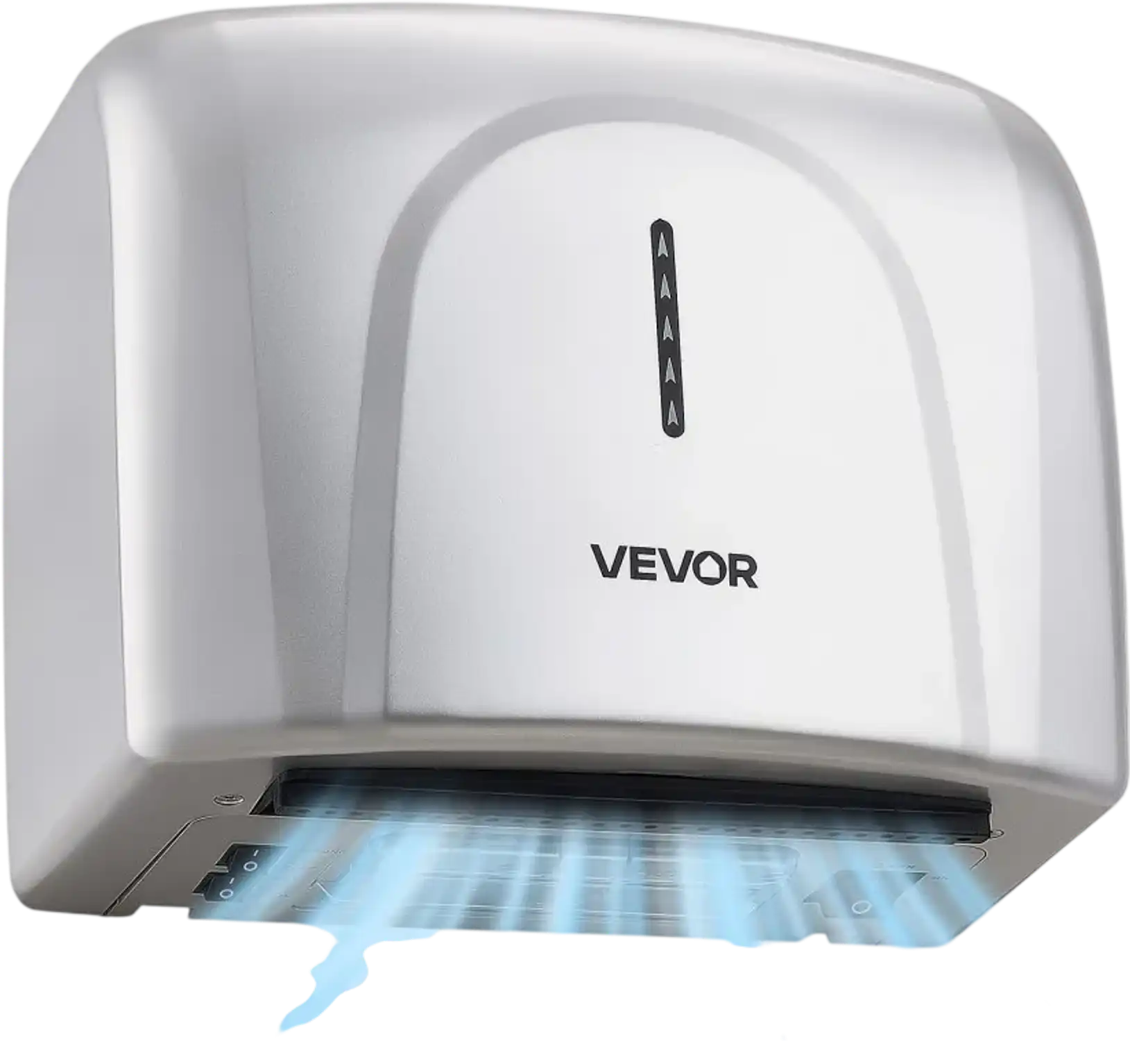 Vevor Hand Dryer 1300W Automatic HEPA Wall Mounted Bathroom Air Dryer New