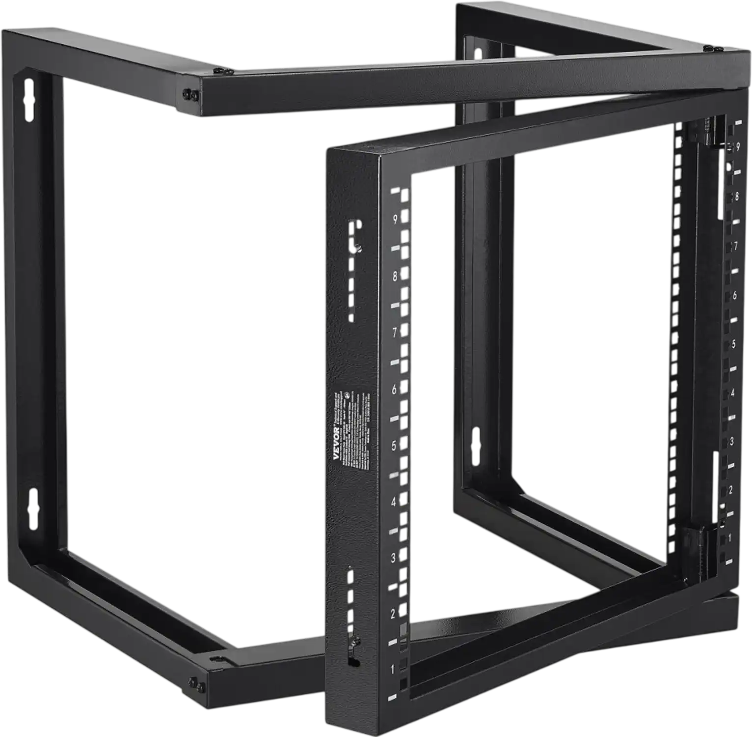 Vevor Server Rack 9U Wall Mount Open Frame Network Rack New