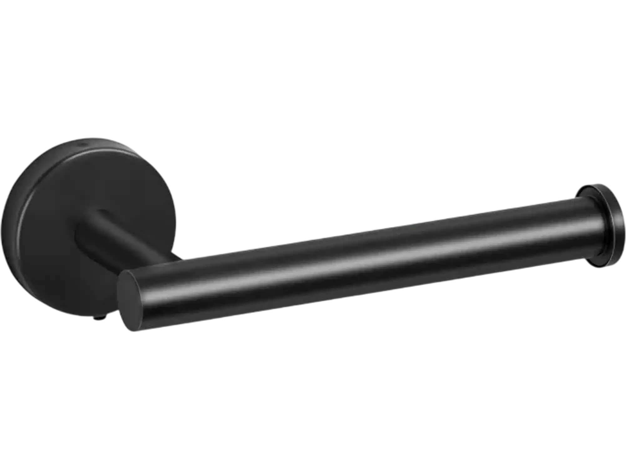Vevor Toilet Paper Holder Wall-Mounted Mega Roll Matte Black New