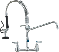 VEVOR Wall-Mounted Brass Kitchen Faucet, 21