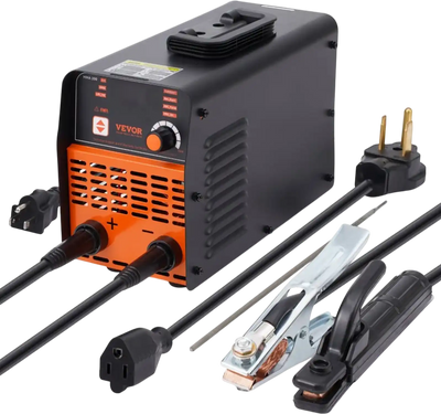 VEVOR Stick Welder, 200A ARC/Lift TIG 2-IN-1 Welding Machine with IGBT Inverter 110V/220V Portable MMA Welder Machine with Hot Start, Arc force and Anti-Stick