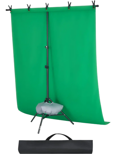 Vevor Backdrop Stand 5' x 6.5' Adjustable Photo Background Kit New