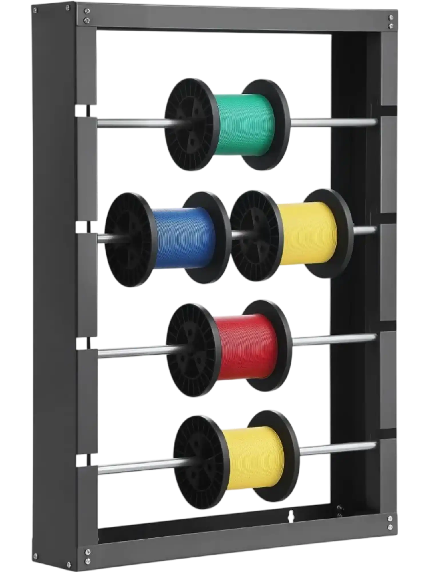 Vevor Wire Spool Rack Wall-Mounted 150 lbs Cable Dispenser New