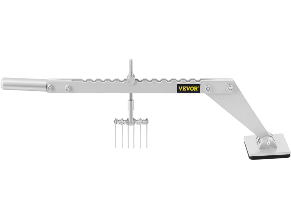 VEVOR Dent Pull Lever Bar 6 Claw Hook Dent Puller Single Leg Lifter Portable Dent Pull Bar Aluminum Alloy for Car Dent Repairing