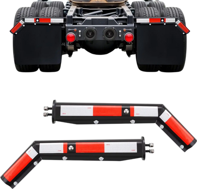 Vevor Mud Flap Hangers Angled Spring Loaded Semi Truck Set 1-1/8